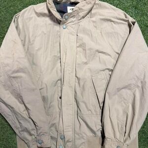 Eddie Bauer tan lightweight jacket Size L #outdoor‎